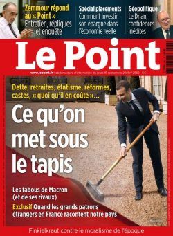 Le Point – 16 septembre 2021