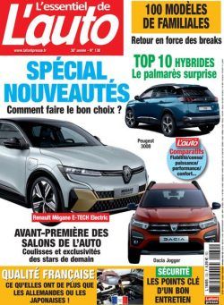 L’Essentiel de l’Auto – Octobre-Decembre 2021