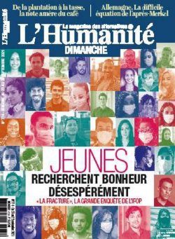 L’Humanite Dimanche – 23 Septembre 2021