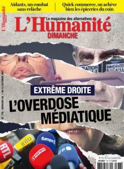 L’Humanite Dimanche – 7 Octobre 2021