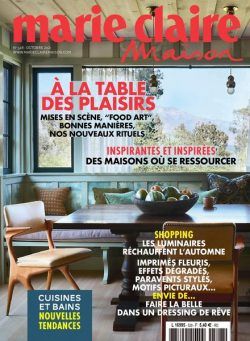 Marie Claire Maison France – octobre 2021