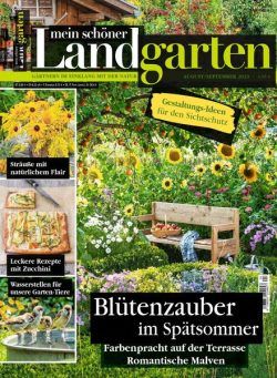 Mein schoner Landgarten – August-September 2021