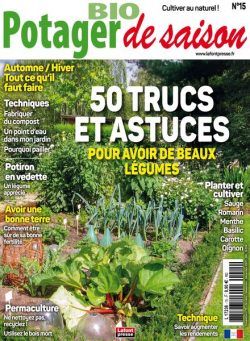 Potager Bio de Saison – Octobre-Decembre 2021