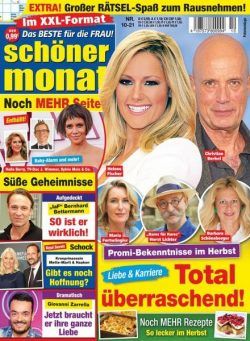 Schoner Monat – 10 September 2021