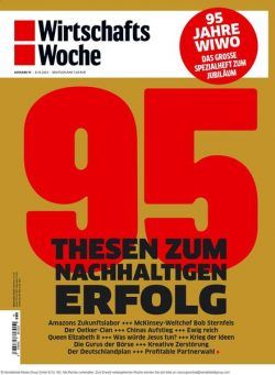 Wirtschaftswoche – 08 Oktober 2021