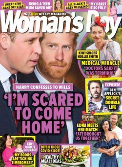 Woman’s Day New Zealand – October 28, 2021