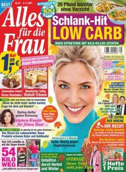 Alles fur die Frau – 05 November 2021