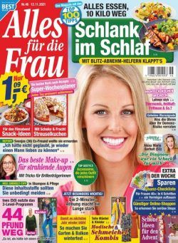 Alles fur die Frau – 12 November 2021