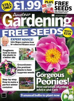 Amateur Gardening – 30 October 2021