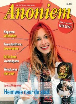 Anoniem – oktober 2021