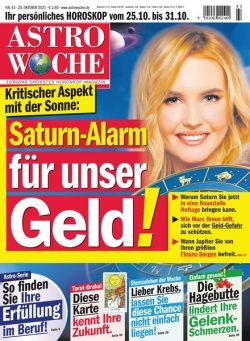 Astrowoche – 20 Oktober 2021