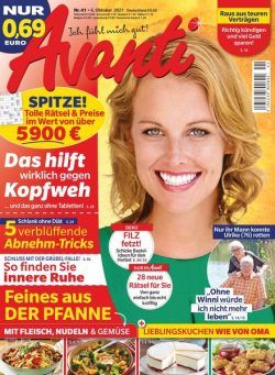 Avanti – 06. Oktober 2021