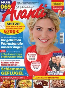 Avanti – 17 November 2021