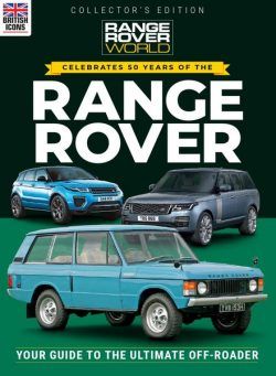 British Icon – Issue 1 – Range Rover – September 2020