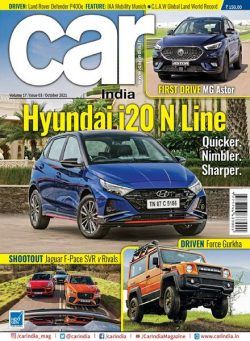 Car India – October 2021