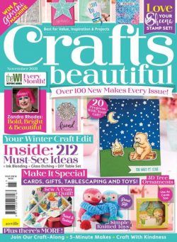 Crafts Beautiful – Issue 165 – November 2021