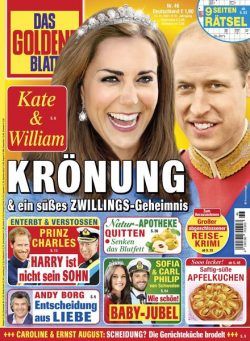 Das Goldene Blatt – 13 November 2021