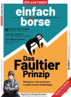 einfach bOrse – April 2021