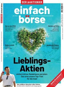 einfach bOrse – Juli 2021