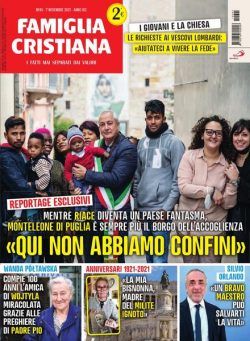 Famiglia Cristiana – 7 Novembre 2021