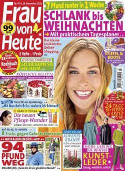 Frau von Heute – 19 November 2021