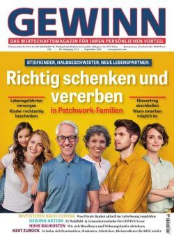 Gewinn – September 2021