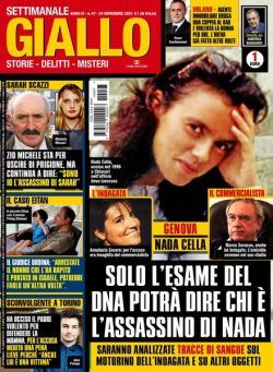 Giallo – 24 Novembre 2021