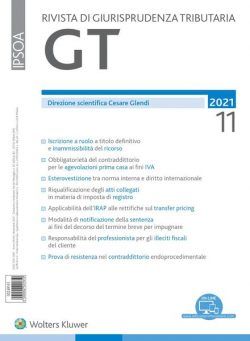 GT Rivista di Giurisprudenza Tributaria – Novembre 2021