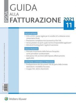 Guida alla Fatturazione – Novembre 2021