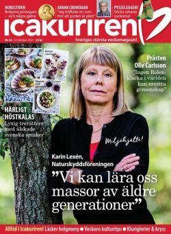 Icakuriren – 22 oktober 2021