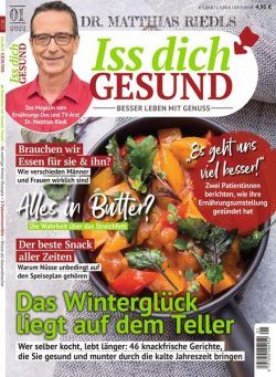 Iss Dich Gesund – 12 November 2021