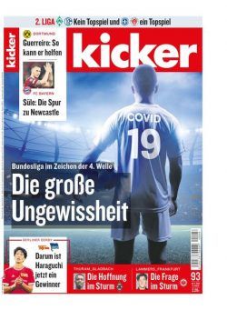 Kicker – 18 November 2021