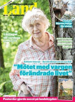 Land – 29 oktober 2021