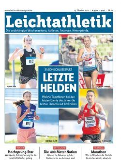 Leichtathletik – 12 Oktober 2021