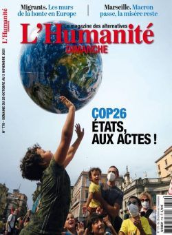 L’Humanite Dimanche – 28 Octobre 2021