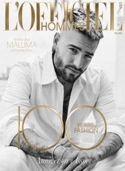 L’OFFICIEL HOMMES USA – October 2021