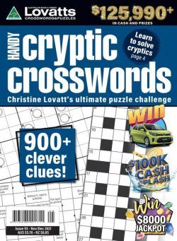 Lovatts Handy Cryptic – November 2021