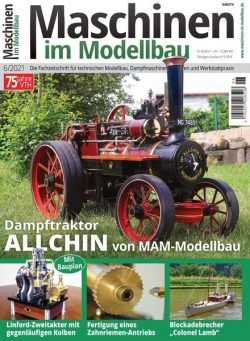 Maschinen im Modellbau – Oktober 2021