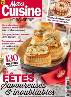 Maxi Cuisine – Hors-Serie – Novembre-Decembre 2021