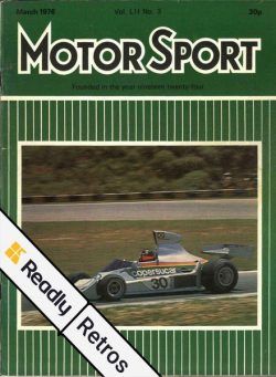 Motor Sport Retros – 19 October 2021