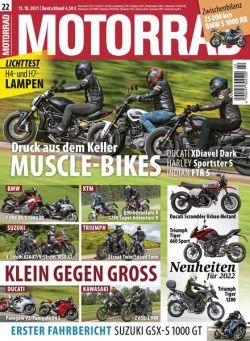 Motorrad – 15 Oktober 2021