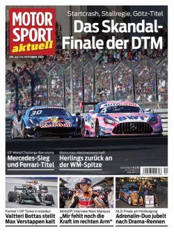 MOTORSPORT aktuell – 12 Oktober 2021