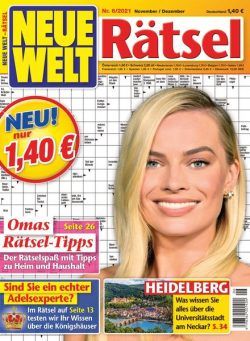 Neue Welt Ratsel – 20 Oktober 2021