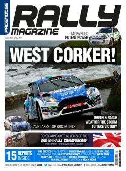 Pacenotes Rally Magazine – Issue 176 – April 2019