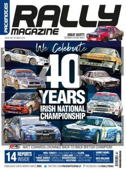 Pacenotes Rally Magazine – Issue 182 – October 2019