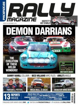 Pacenotes Rally Magazine – Issue 183 – November 2019