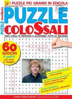 Puzzle Colossali – ottobre 2021