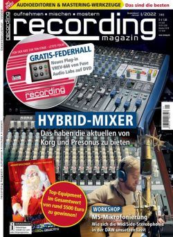 Recording Magazin – Dezember 2021