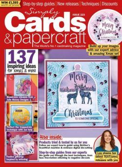 Simply Cards & Papercraft – Issue 223 – October 2021