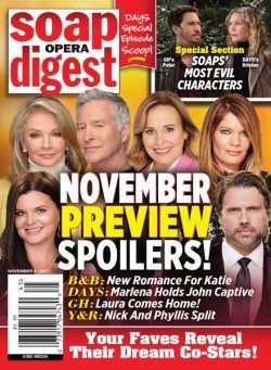 Soap Opera Digest – November 08, 2021